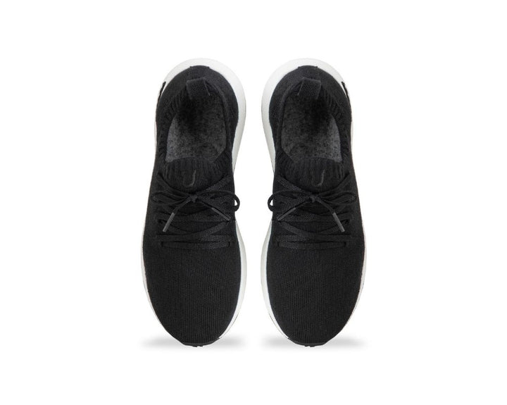 Yuool Fit Black-Sole-White Shoe#color_black-sole-white