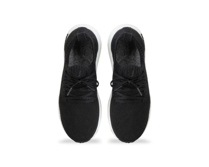 Yuool Fit Black-Sole-White Shoe#color_black-sole-white