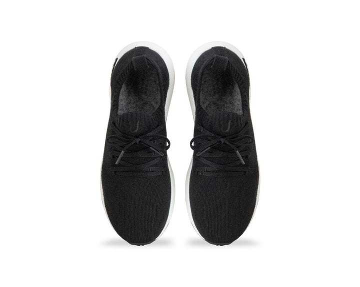 Yuool Fit Black-Sole-White Shoe#color_black-sole-white