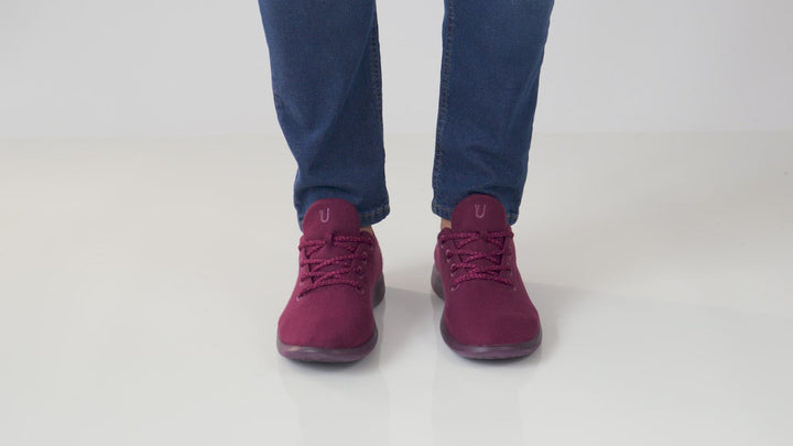 Yuool Bordeaux shoe#color_bordeaux