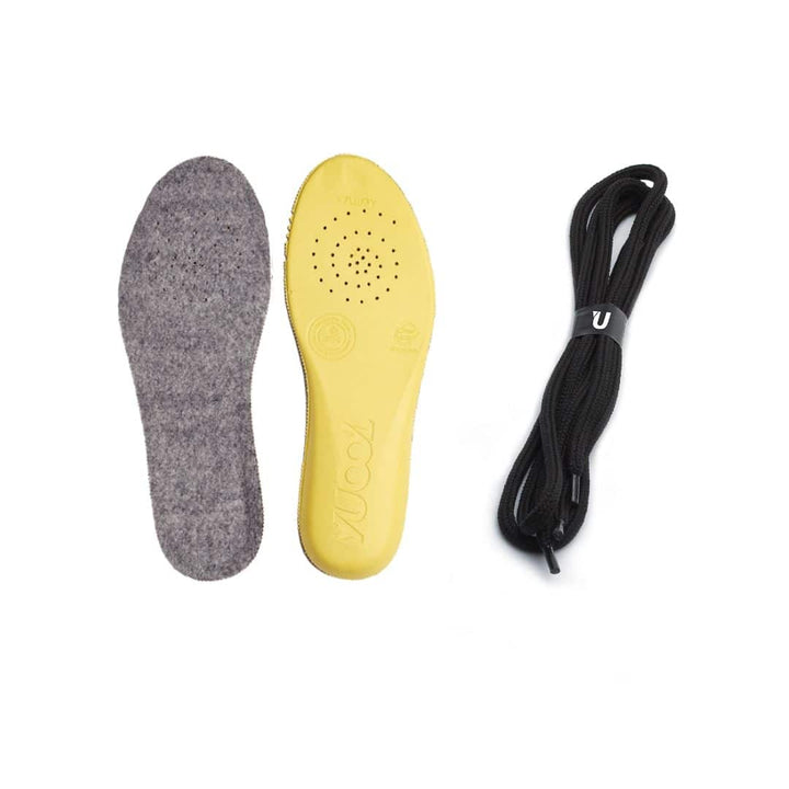 Yuool Insoles and Laces Kit Black#color_black