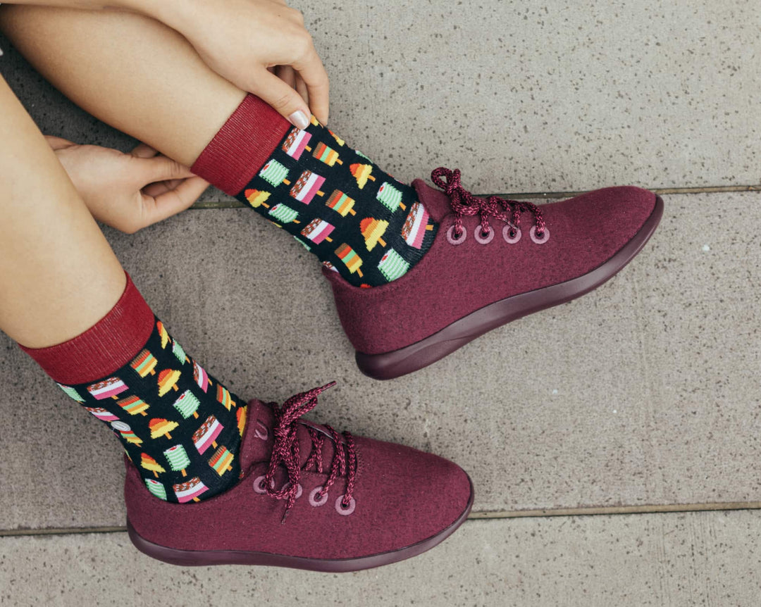 Yuool Bordeaux shoe#color_bordeaux